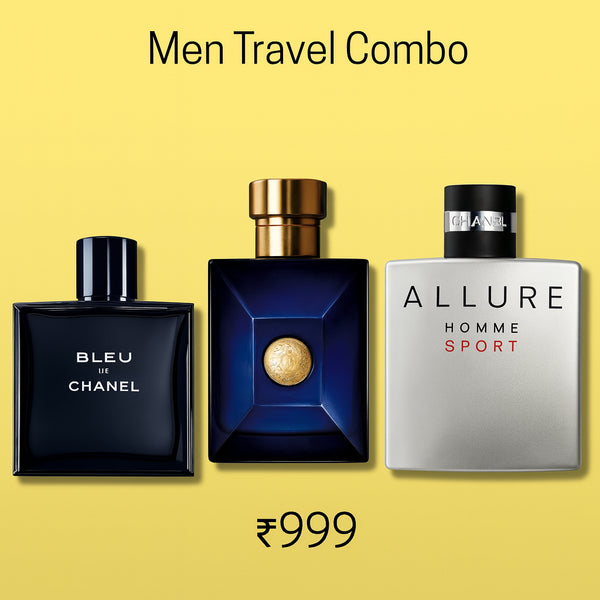 Men Travel Combo  - 3 x 30ml
