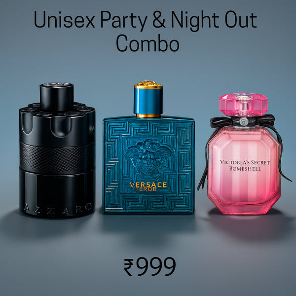 Unisex Party & Night Out Combo  - 3 x 30ml