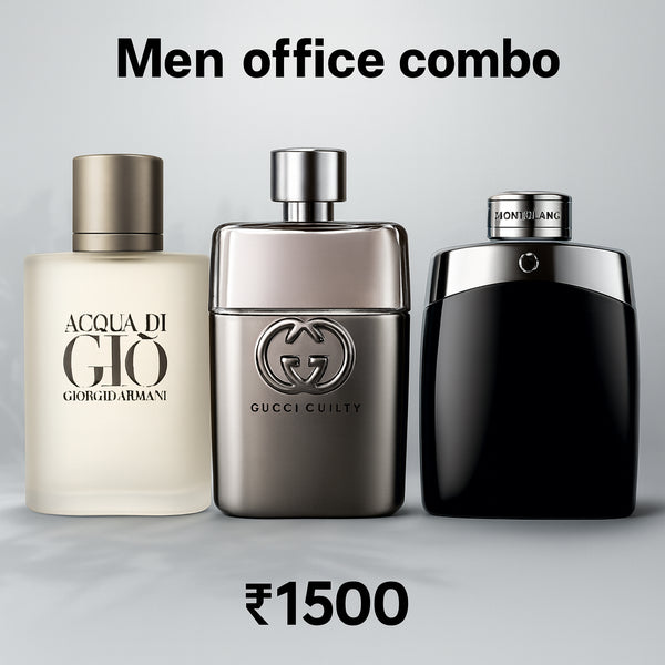 Men office combo - 3 x 50 ml