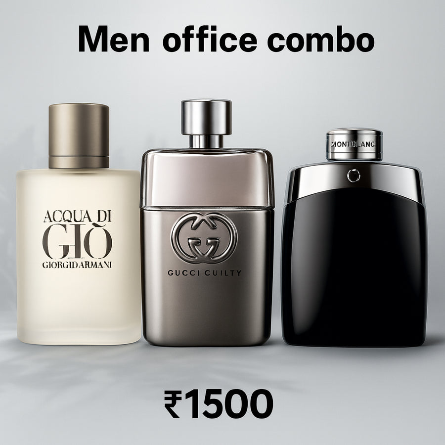 Men office combo - 3 x 50 ml