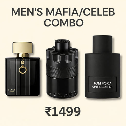 Men's Mafia/Celeb Combo 3 X 50ml.