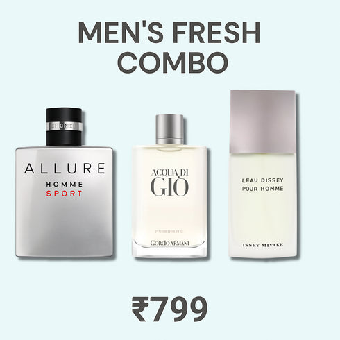 Men's Fresh Combo  - 3 x 30ml