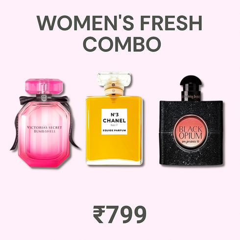 Women's Fresh Combo  - 3 x 30ml
