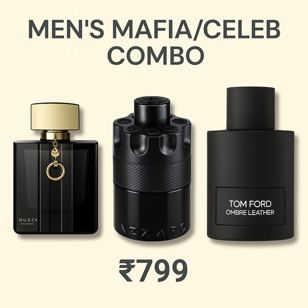 Men's Mafia/Celeb Combo - 3 x 30ml