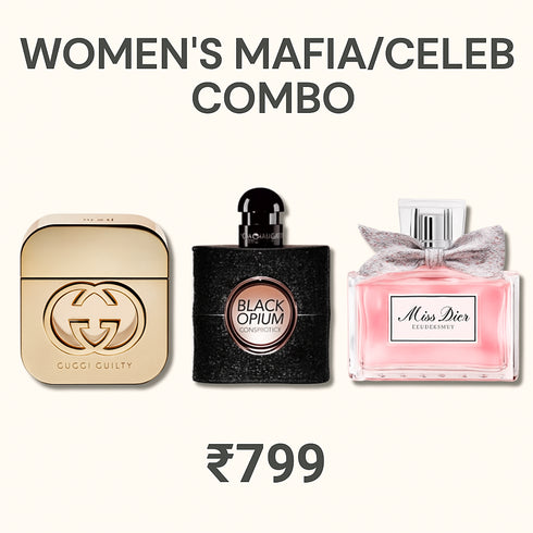 Women's Mafia/Celeb Combo - 3 x 30ml