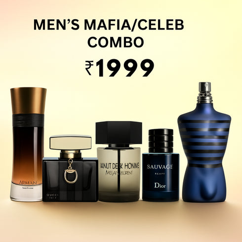 Men’s Mafia/Celeb Combo 30ml x 5perfumes