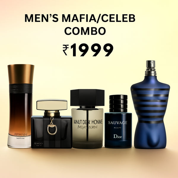 Men’s Mafia/Celeb Combo 30ml x 5perfumes