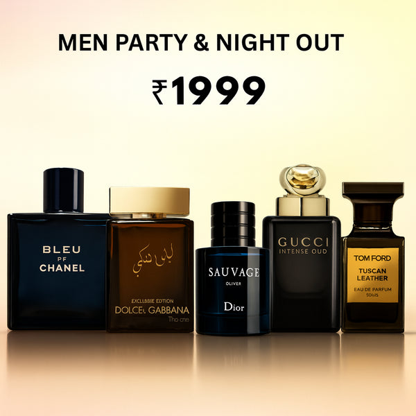 Men Party & Night Out 30ml x 5 perfumes