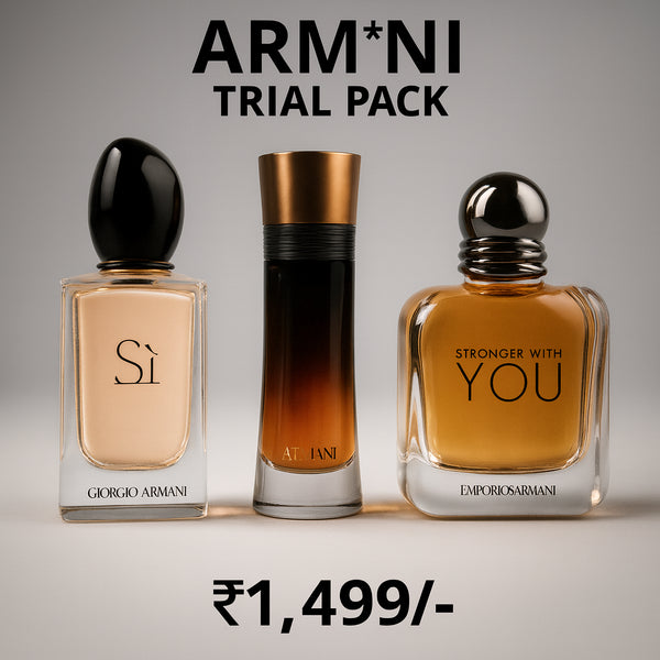 Pack Of Armani 30 ml X 4 For Men and Women.