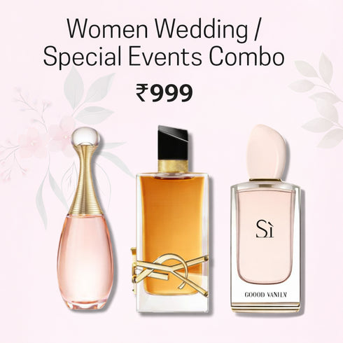Women Wedding / Special Events Combo  - 3 x 30ml.