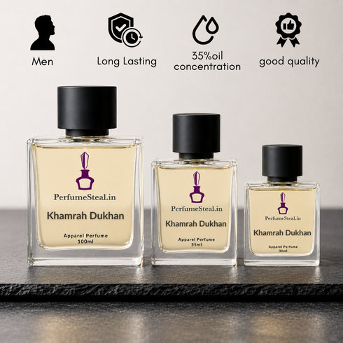 Khamrah Dukhan Inspired Perfume