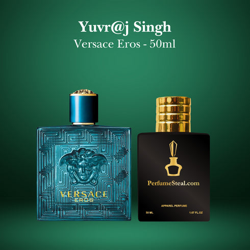 Yuvr@j Singh - Versace Eros Men for Men 50ml