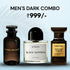 Men's Dark Combo - 3 x 30ml.