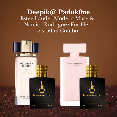 Deepik@ Paduk0ne - Modern Muse Estée Lauder & Narciso Rodriguez For Her Narciso Rodriguez 50ml Combo