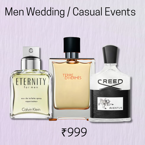 Men Wedding / Casual Events  - 3 x 30ml.